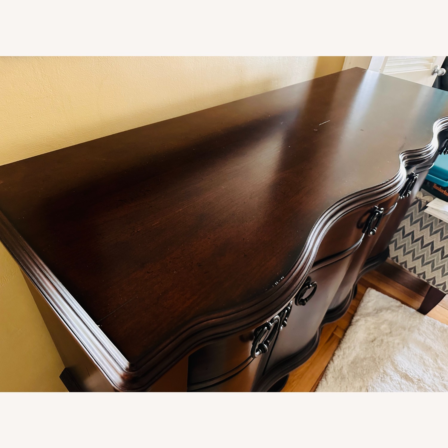 Liberty Furniture Dark Brown Wood Wall Unit - image-8