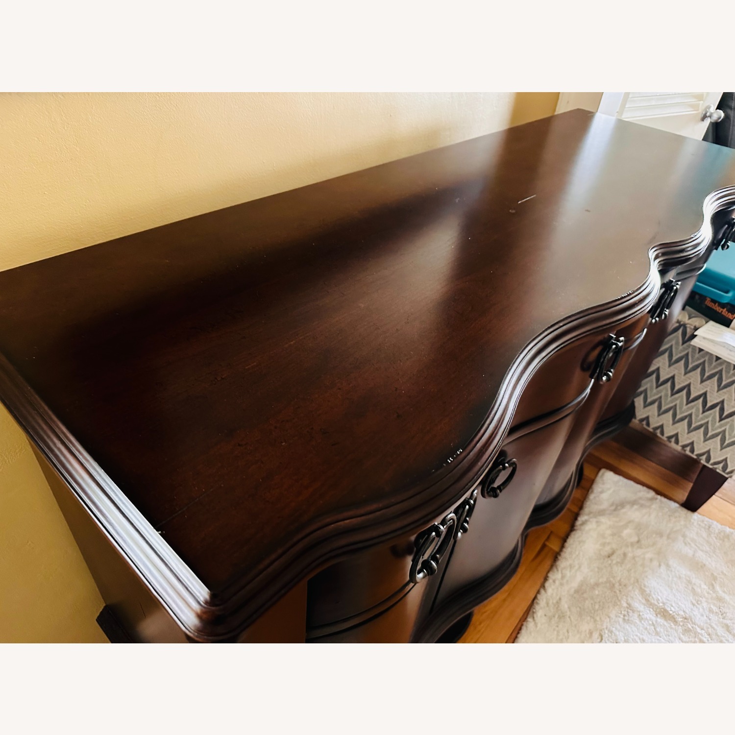 Liberty Furniture Dark Brown Wood Wall Unit - image-9