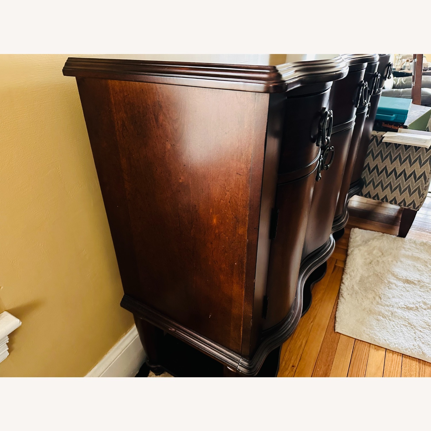 Liberty Furniture Dark Brown Wood Wall Unit - image-3