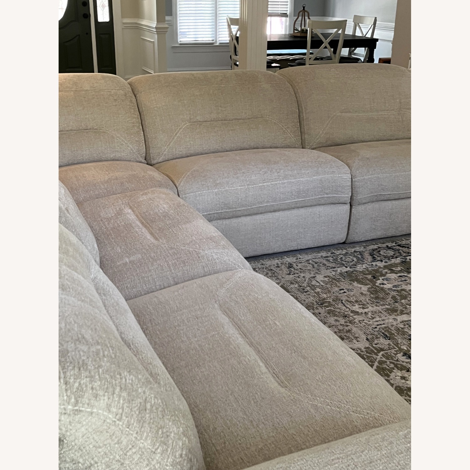 Rooms To Go  Natural 3+ Reclining Sectional Seater Sofa - image-12
