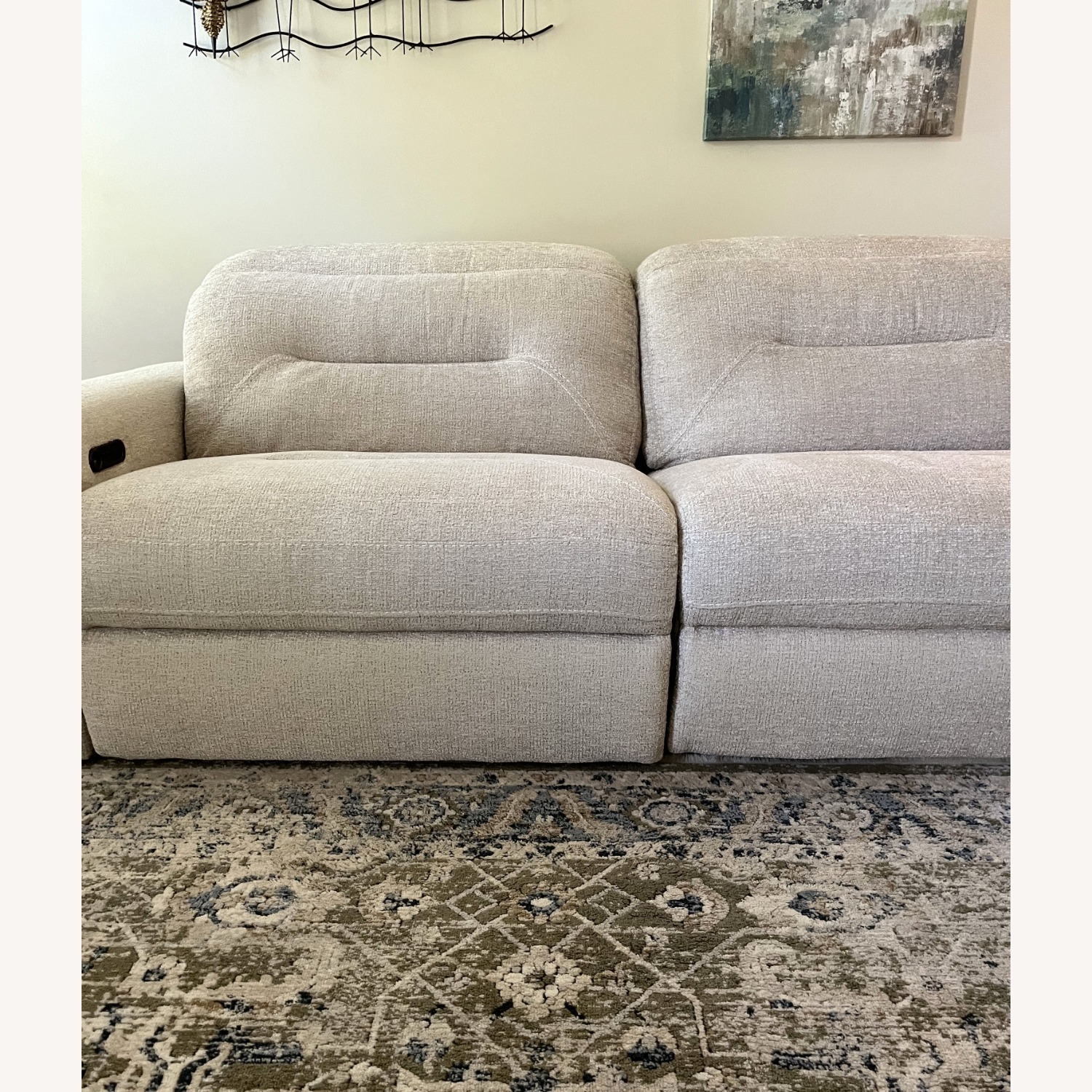 Rooms To Go  Natural 3+ Reclining Sectional Seater Sofa - image-6