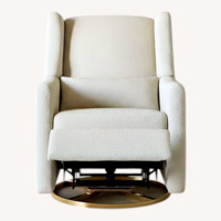 Babyletto Nursery Chair with USB Ottoman