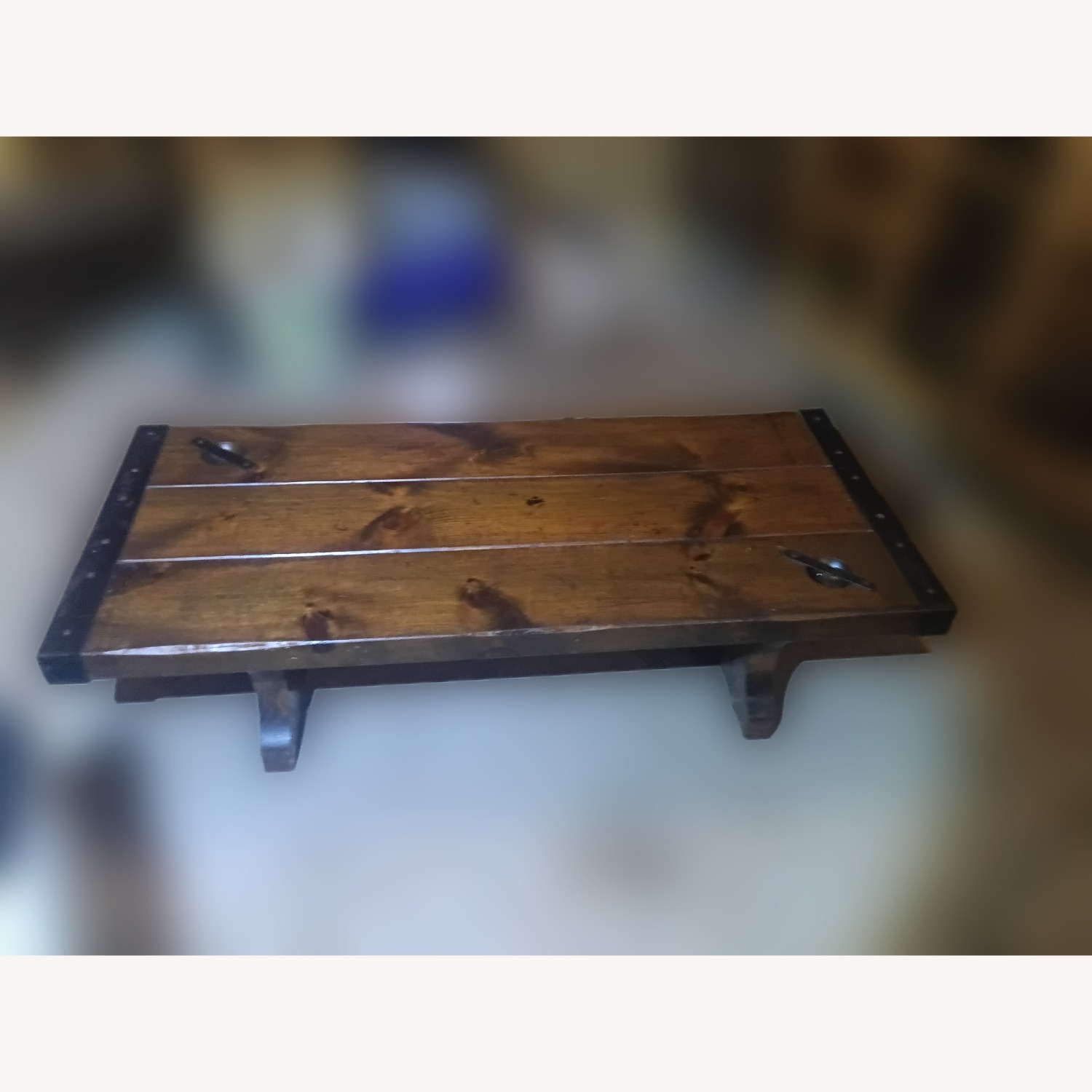World War 2 Liberty Ship Hatch Cover Coffee Table - image-3