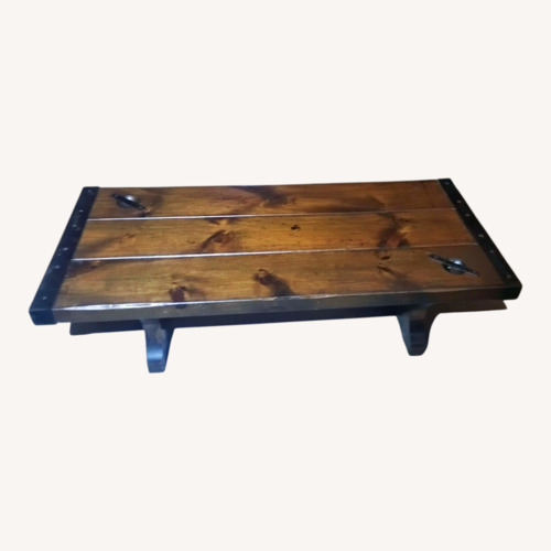 Used World War 2 Liberty Ship Hatch Cover Coffee Table for sale on AptDeco