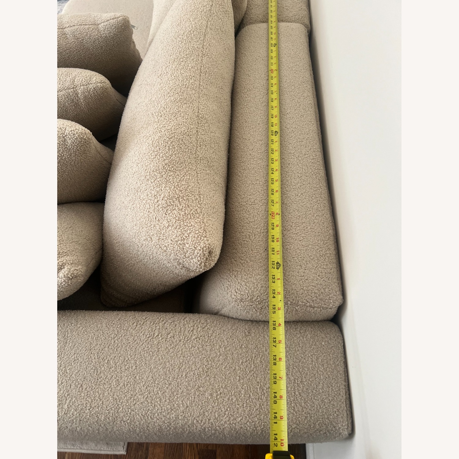 Wayfair Light Gray Fabric 3+ Piece Sectional - image-3