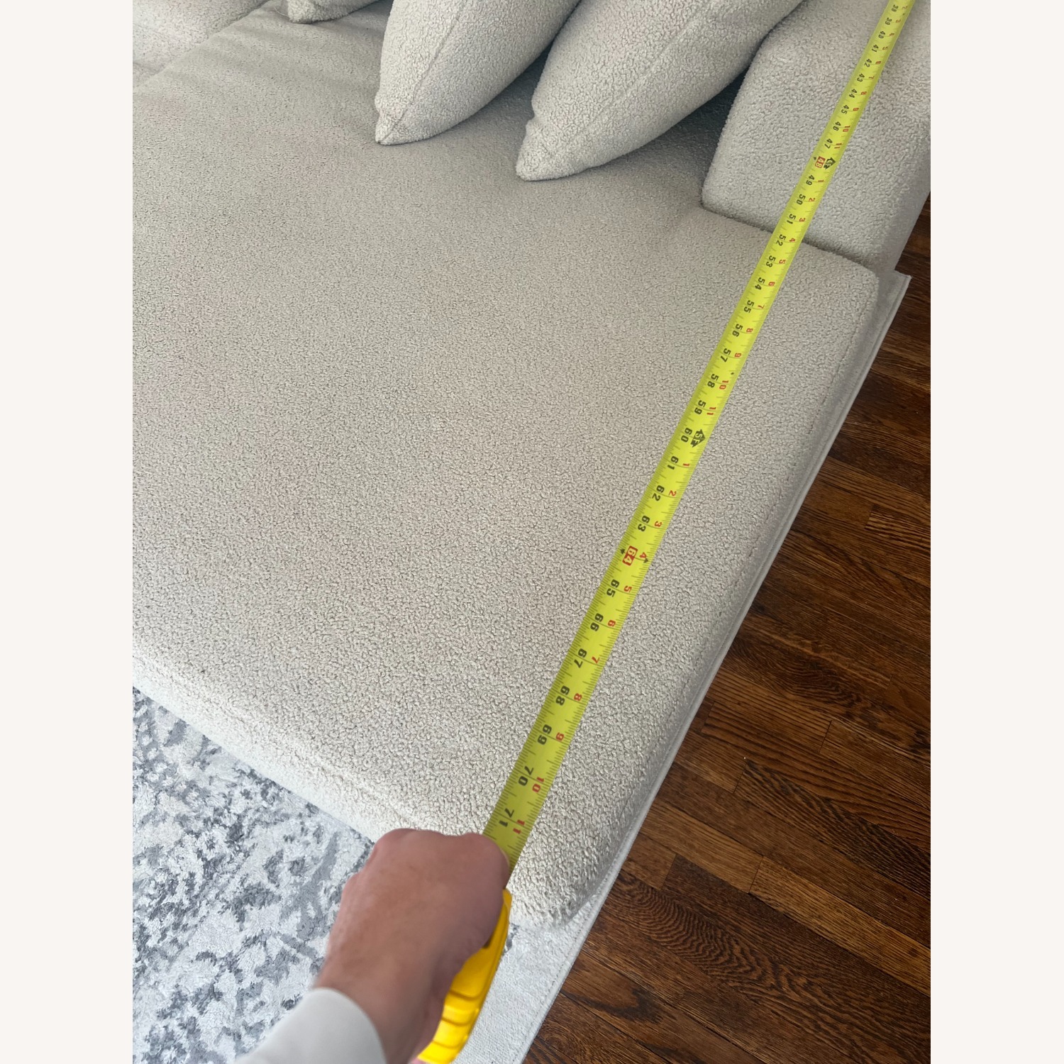 Wayfair Light Gray Fabric 3+ Piece Sectional - image-2