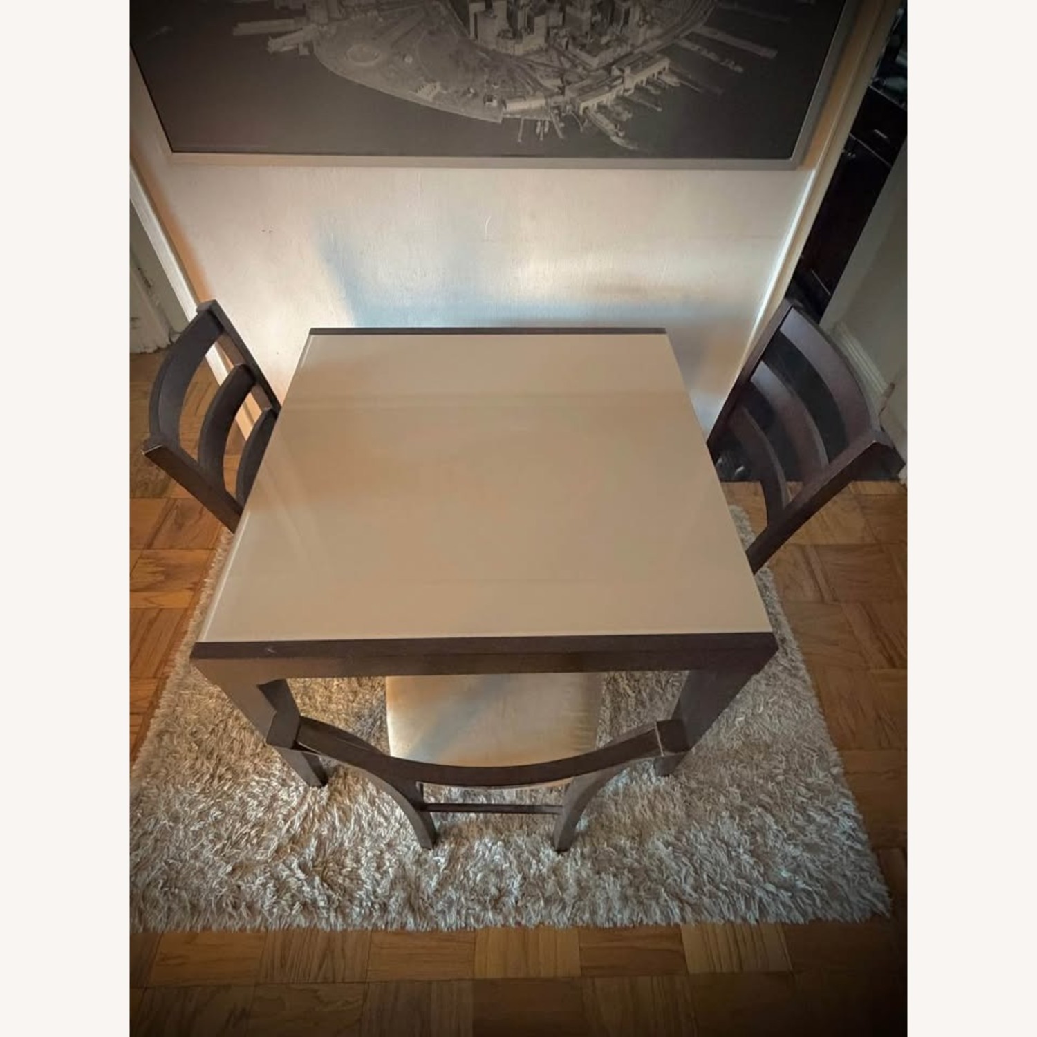 Italian Extendable Dining Table + 4 Chairs - image-2