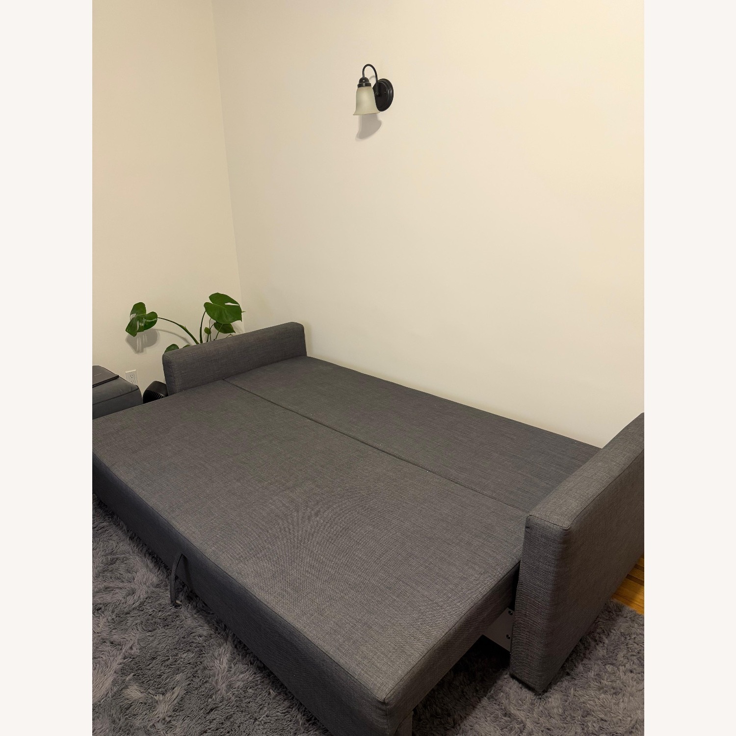 IKEA Friheten Dark Gray Fabric Sleeper Sofa - image-3
