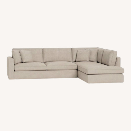 Used Interior Define James Dark Gray 2 Piece Sectional for sale on AptDeco