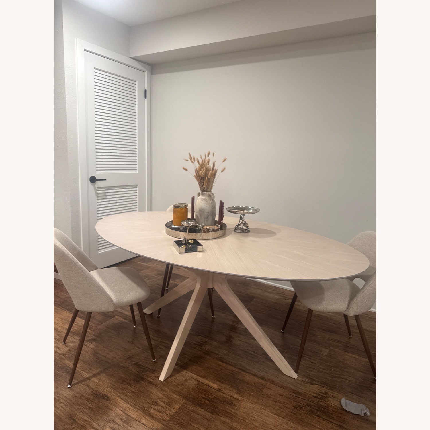 AllModern Fenway Oak Oval Dining Table - image-1