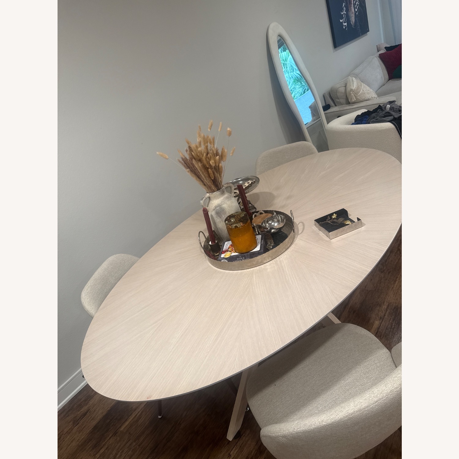 AllModern Fenway Oak Oval Dining Table - image-3