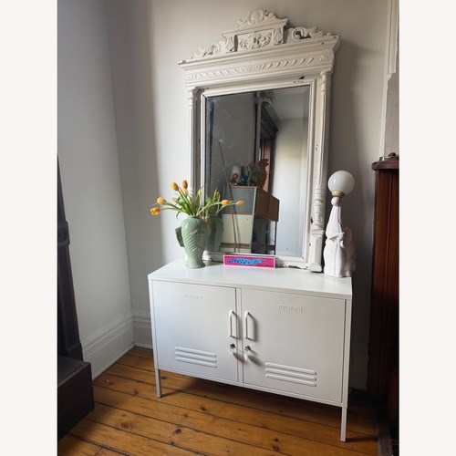 Used White Metal Sideboard for sale on AptDeco