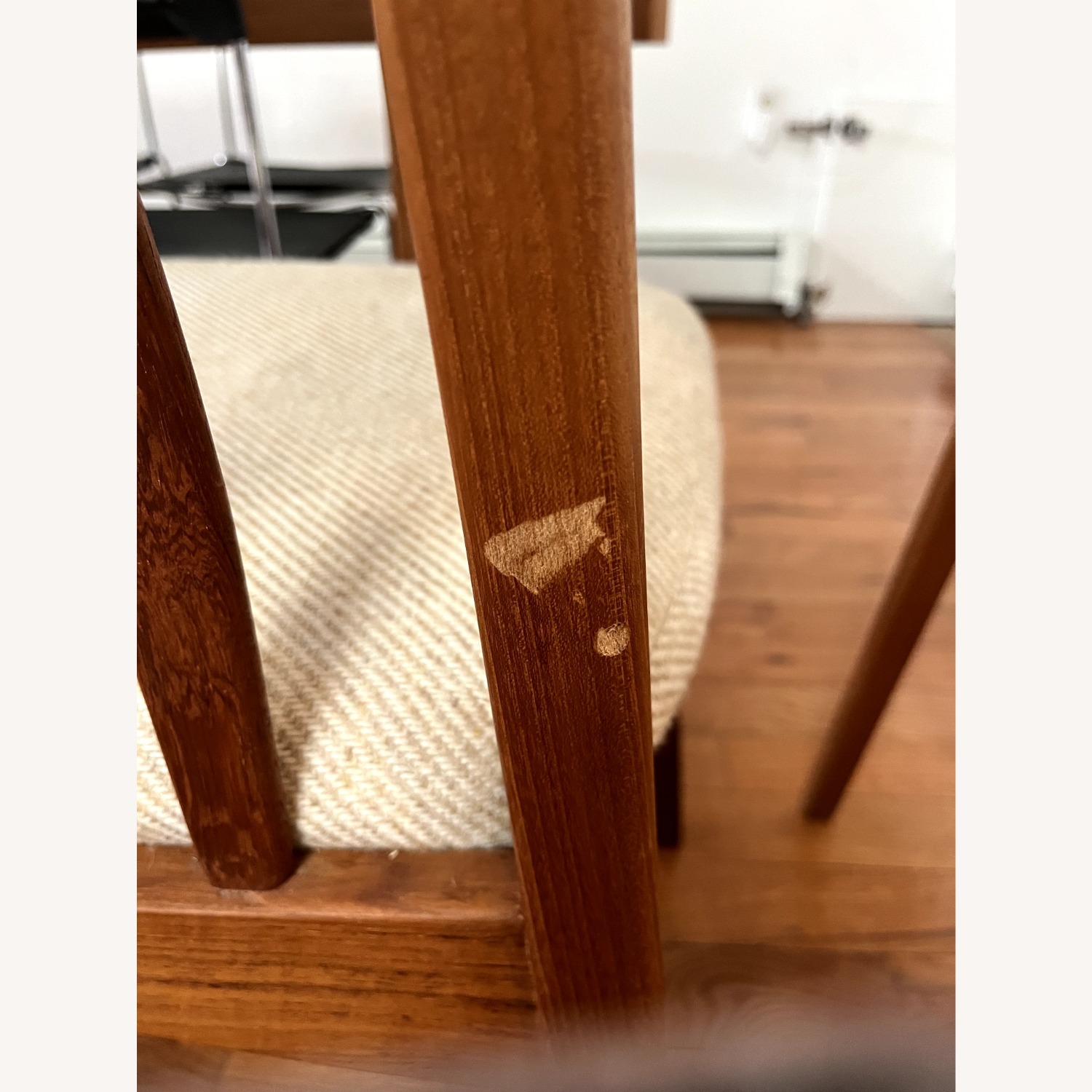 Vintage Benny Linden Teak Dining Chairs - image-6