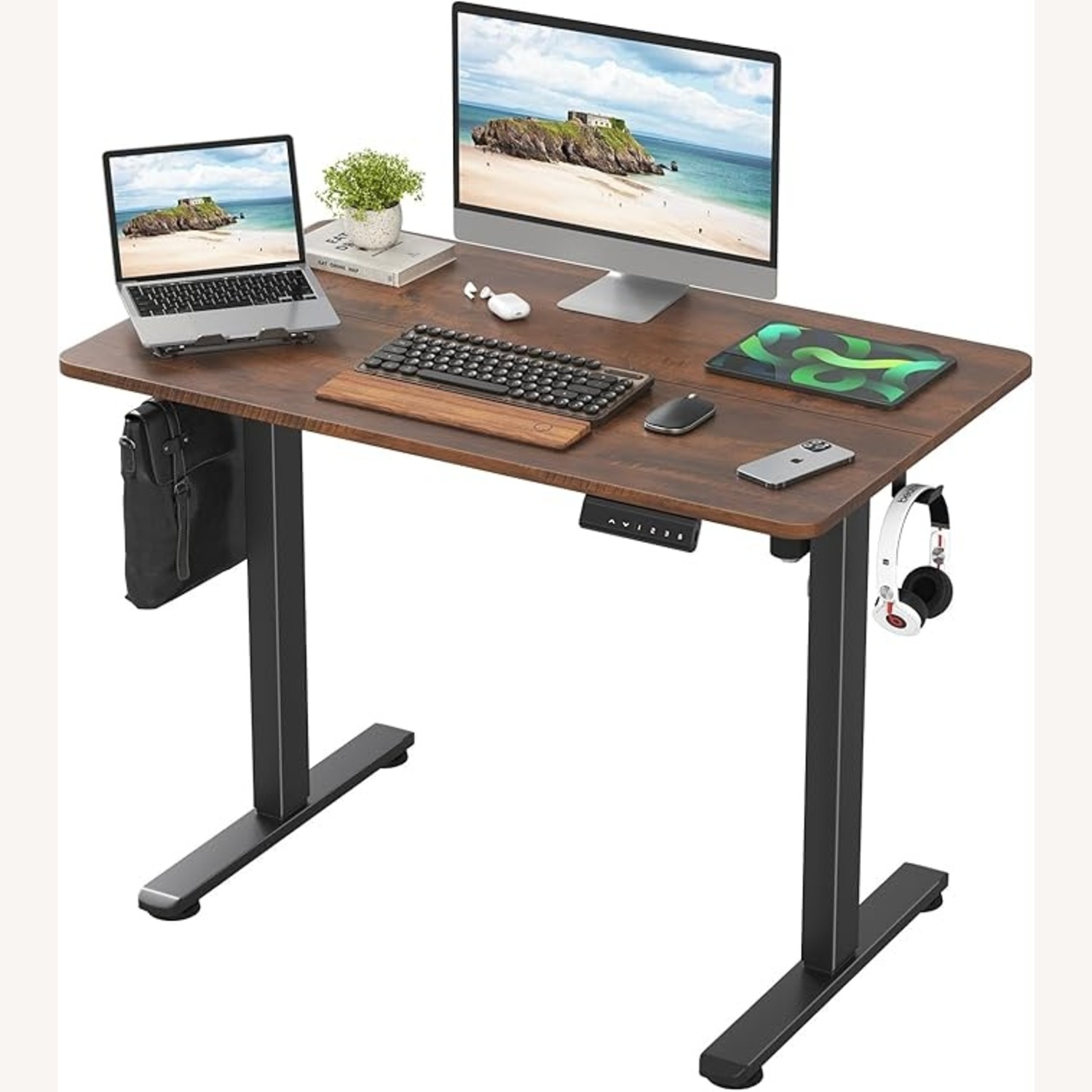 Electric/Motorized Computer Desk - image-4