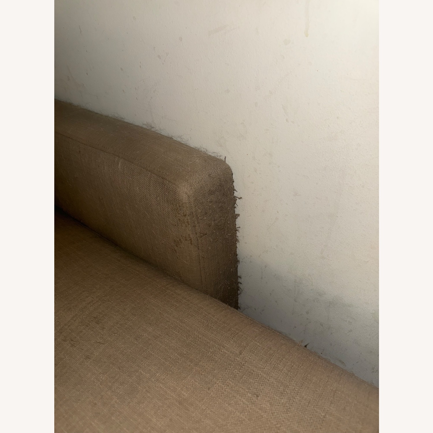 World Market Light Gray Chaise Lounge - image-3