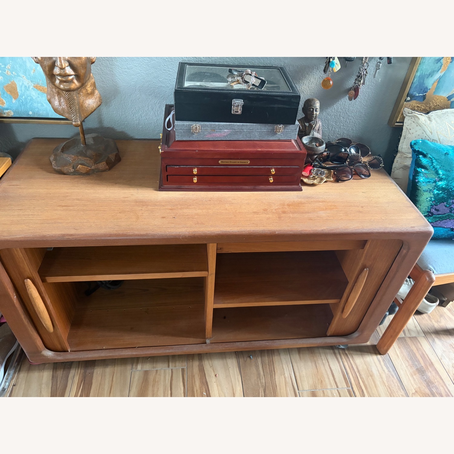 DyrLund Mid-Century Modern Teak Sideboard  Dyrlund, 1960s - image-4