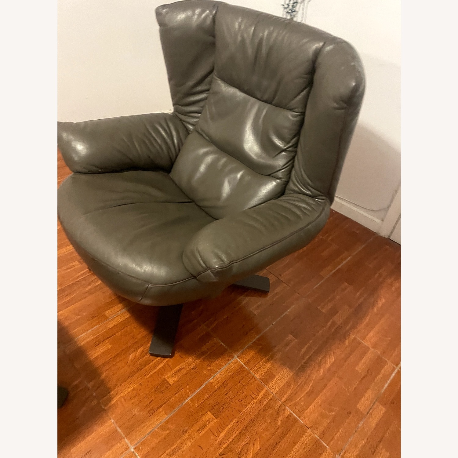 Natuzzi Chocolate Cream Recliner - image-2
