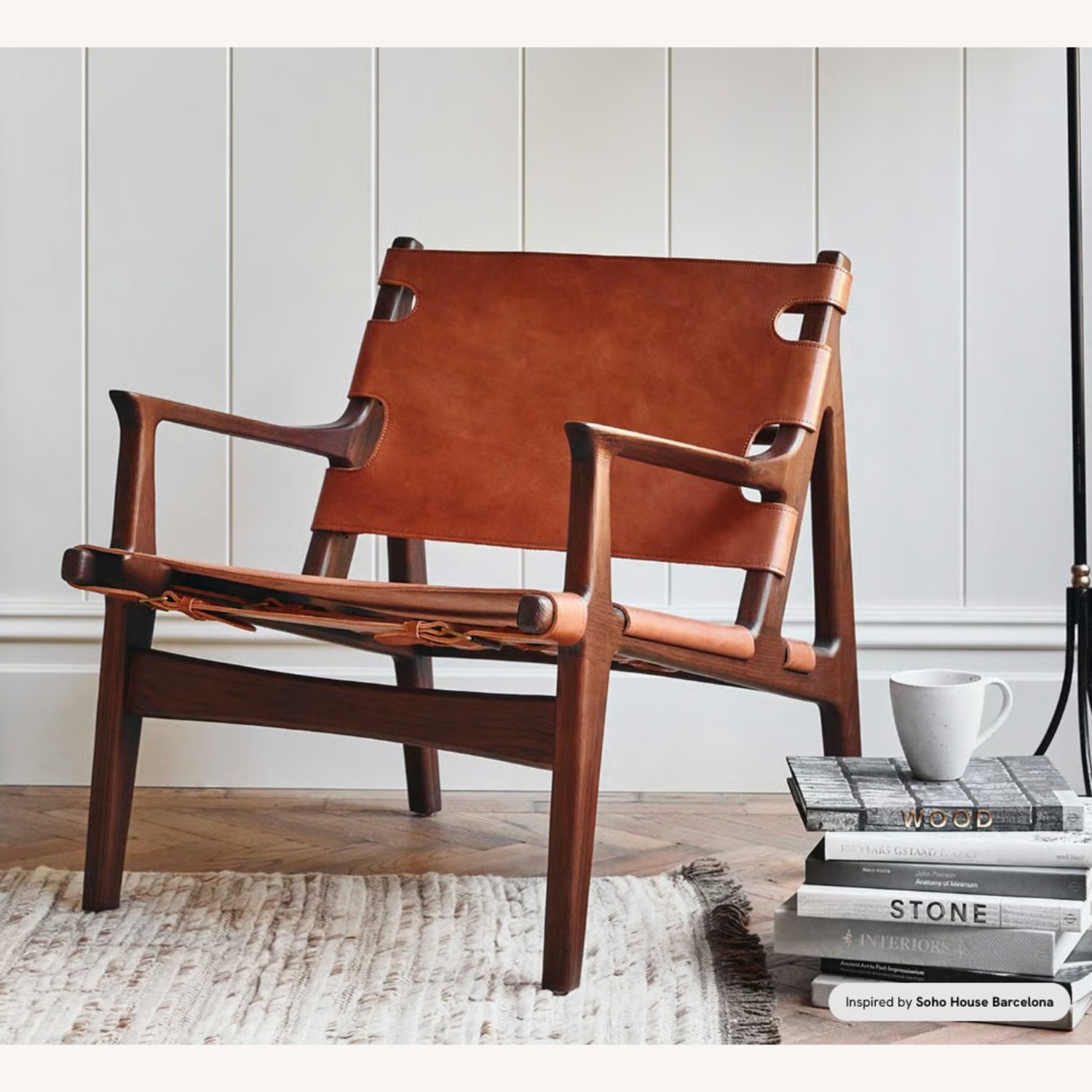 Soho Home Sagrada Chair, Chestnut Leather - image-5