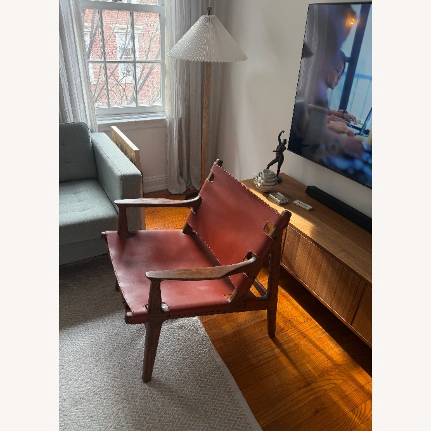 Soho Home Sagrada Chair, Chestnut Leather - image-3