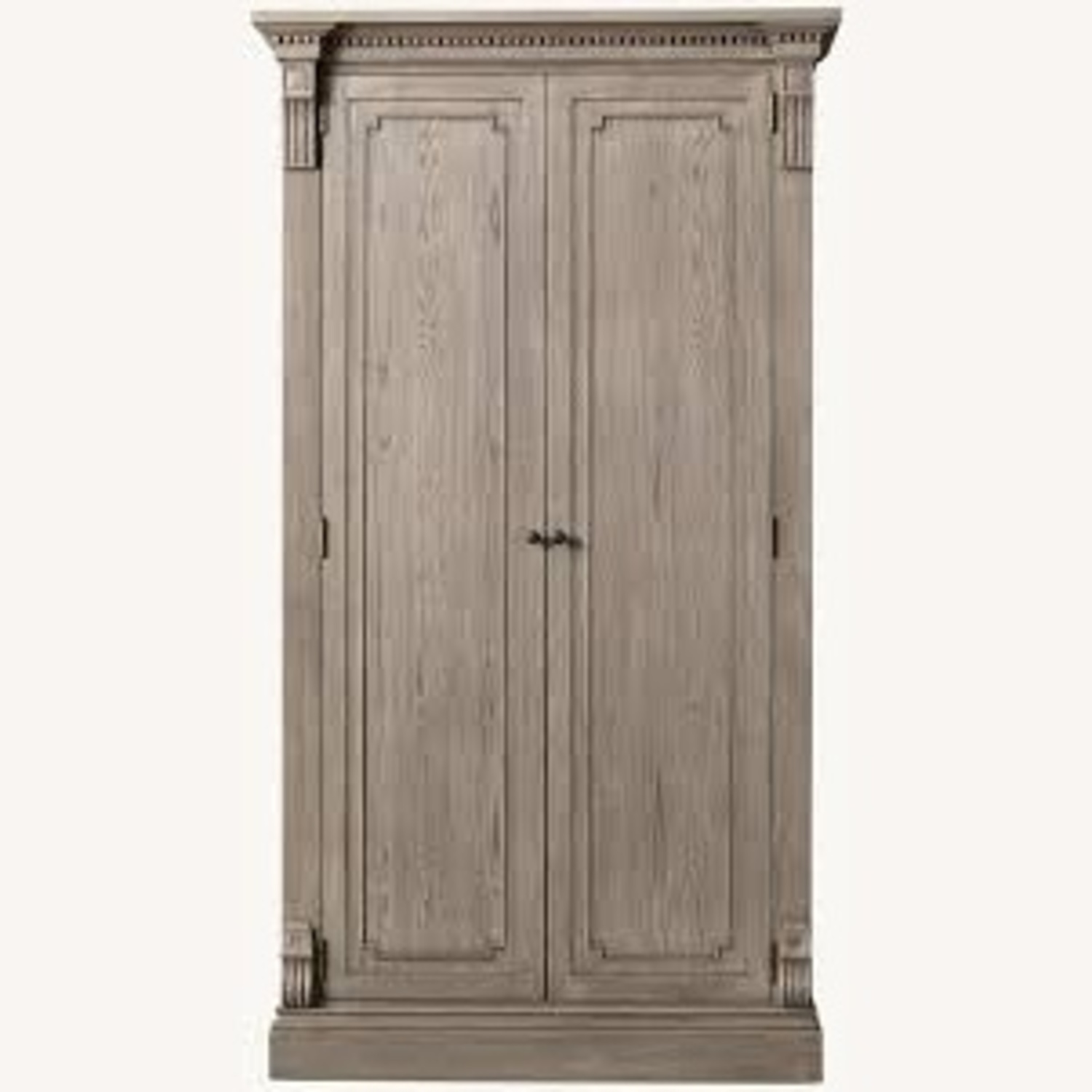 Restoration Hardware Light Gray St. James Cabinet - image-4