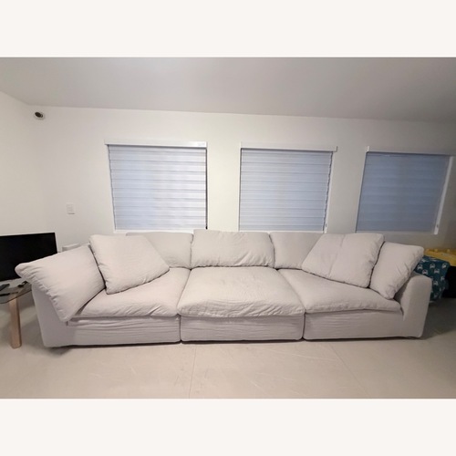 Used Restoration Hardware Cloud Modular 3-Piece Sofa for sale on AptDeco