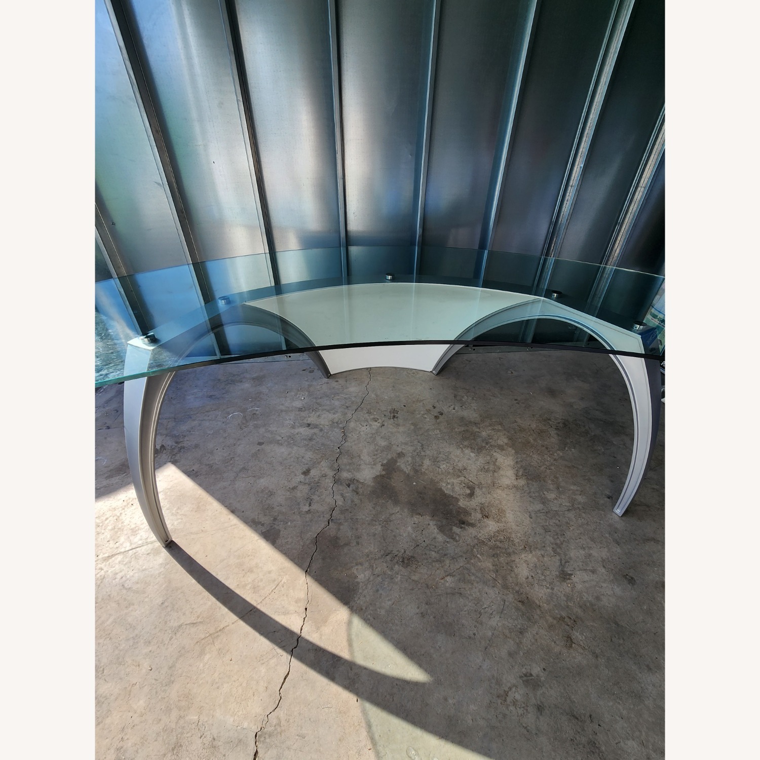 Pininfarina Silver Glass Desk - image-6