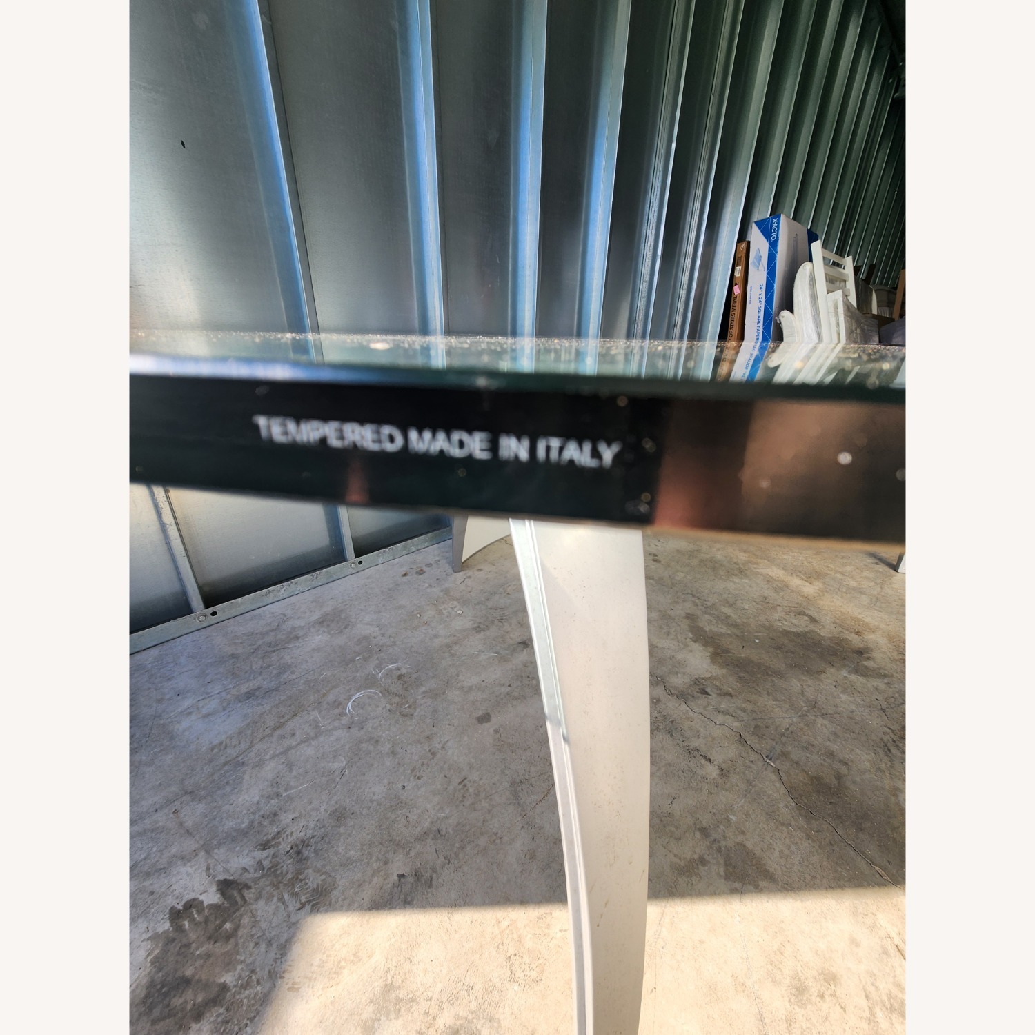 Pininfarina Silver Glass Desk - image-5