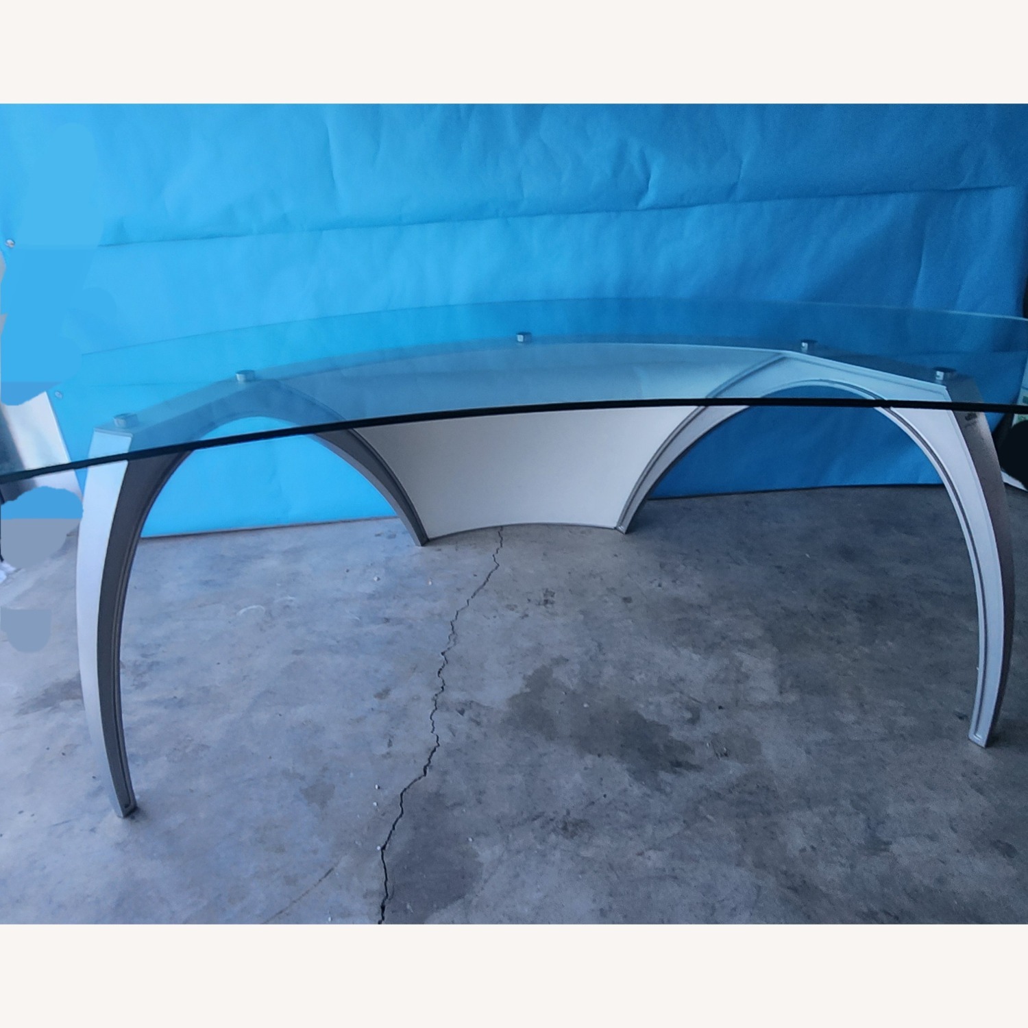 Pininfarina Silver Glass Desk - image-2
