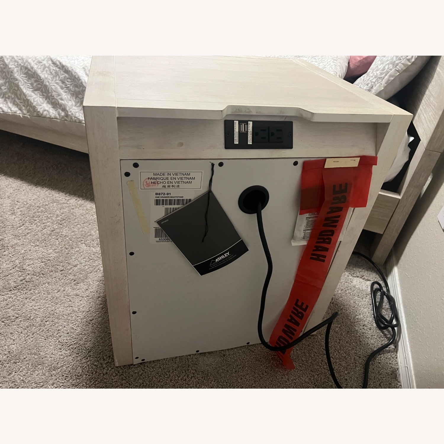 Michelia One Drawer Nightstand - image-3