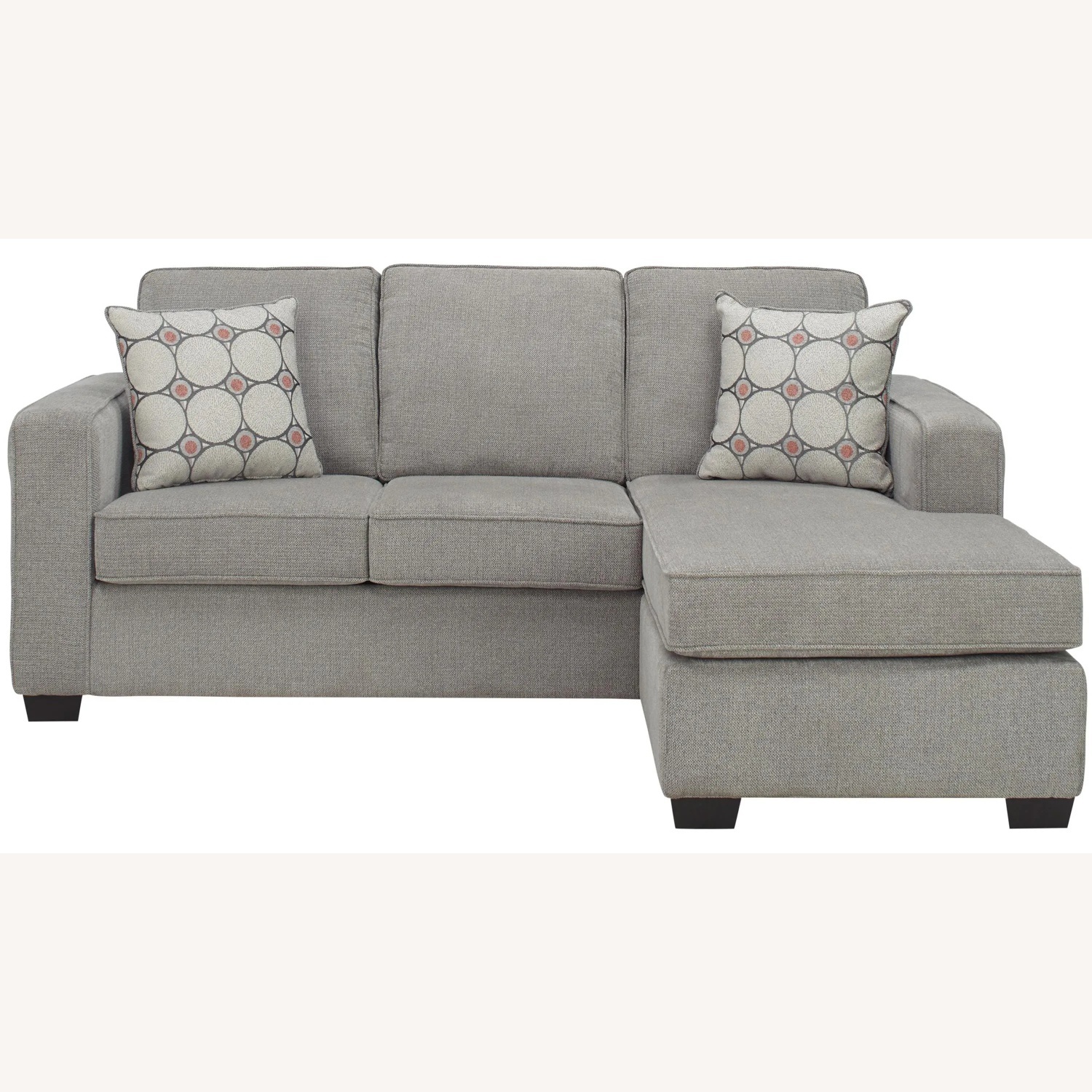 Raymour & Flanigan Farron Light Gray Fabric Sleeper Sofa - image-9