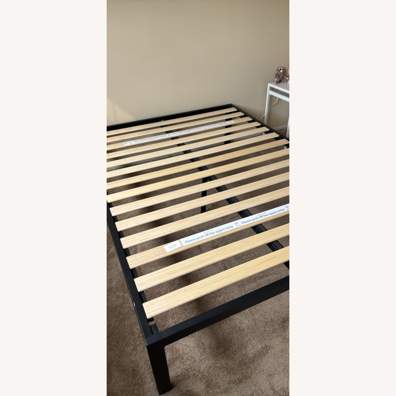 Black Queen Platform Bed Frame  - image-4