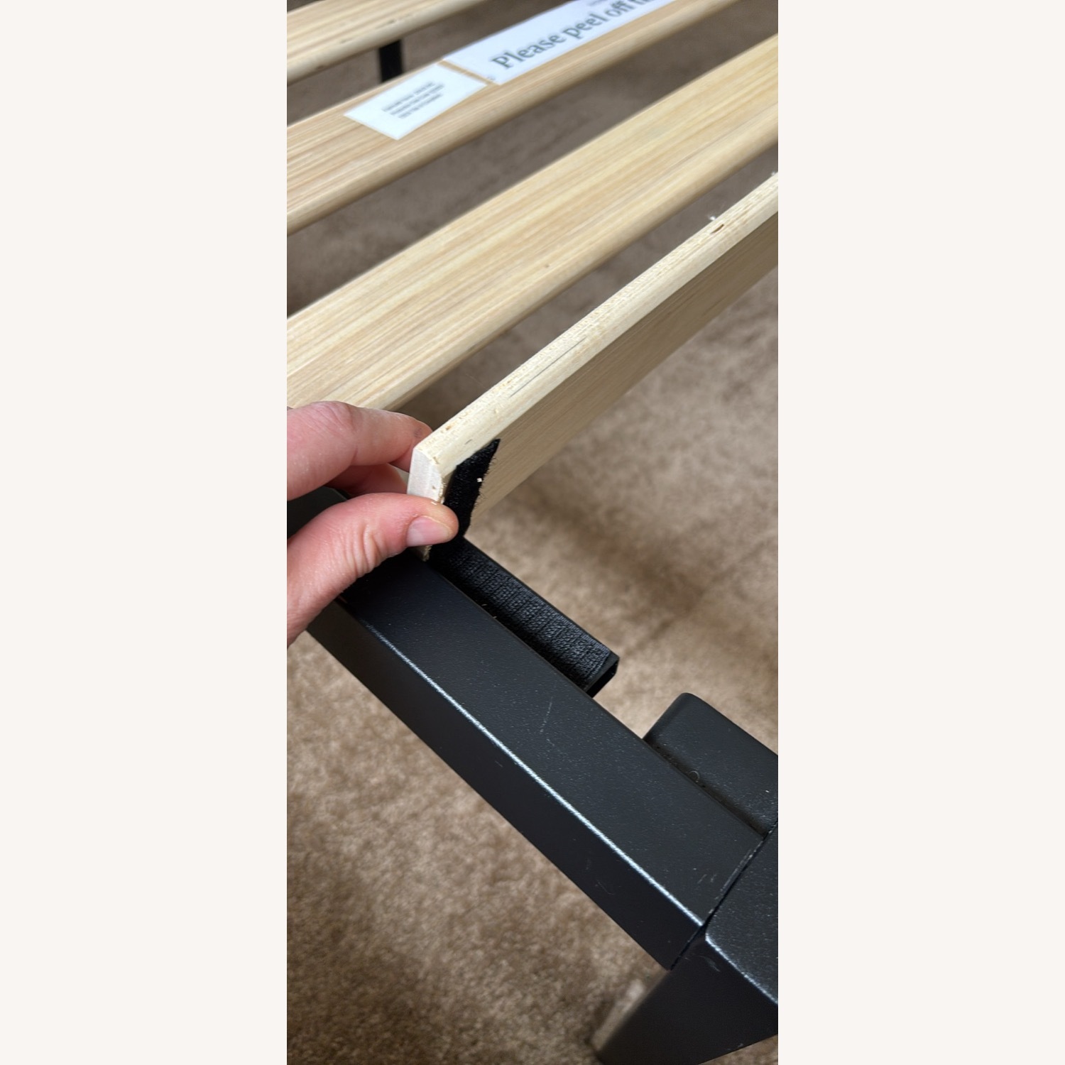 Black Queen Platform Bed Frame  - image-1