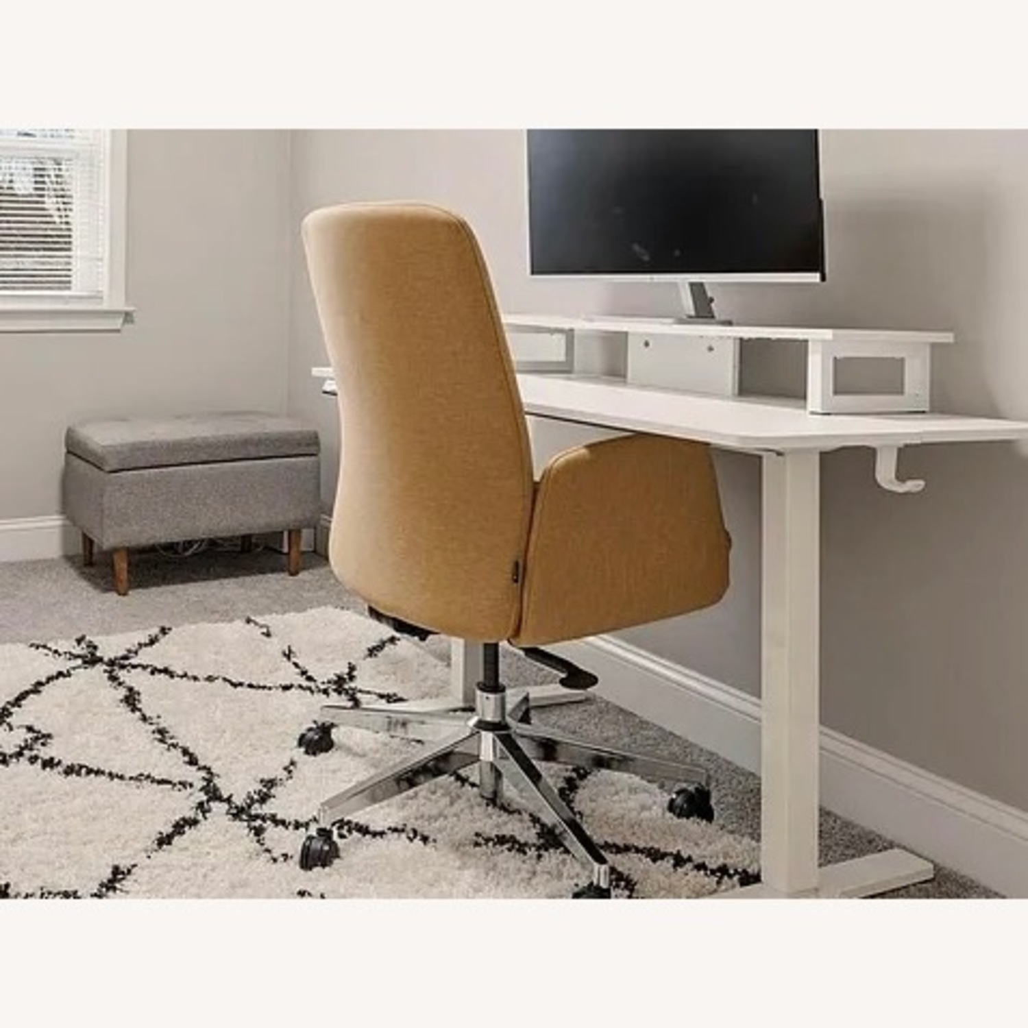 Branch Softside Yellow Fabric Office Chair - image-2