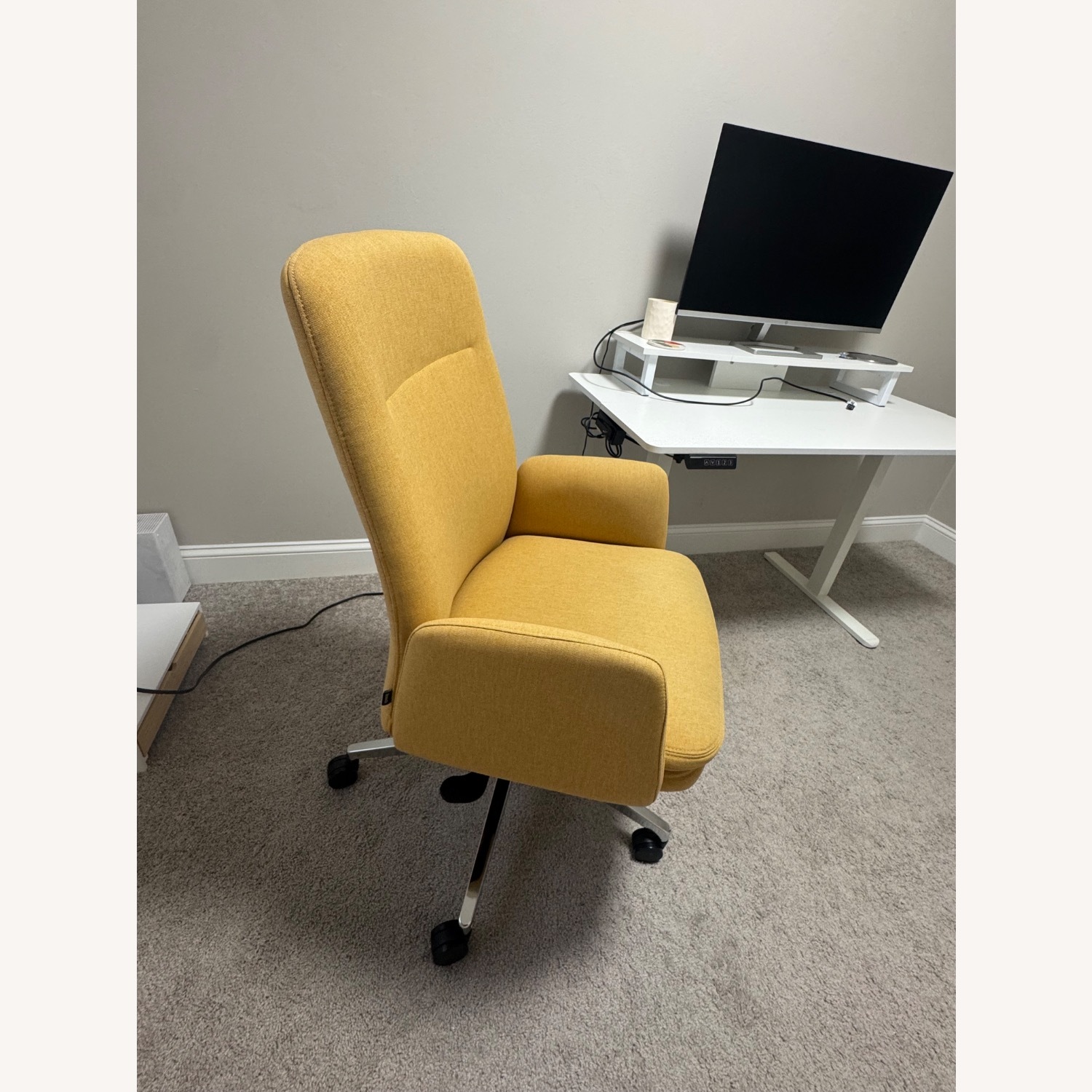Branch Softside Yellow Fabric Office Chair - image-4