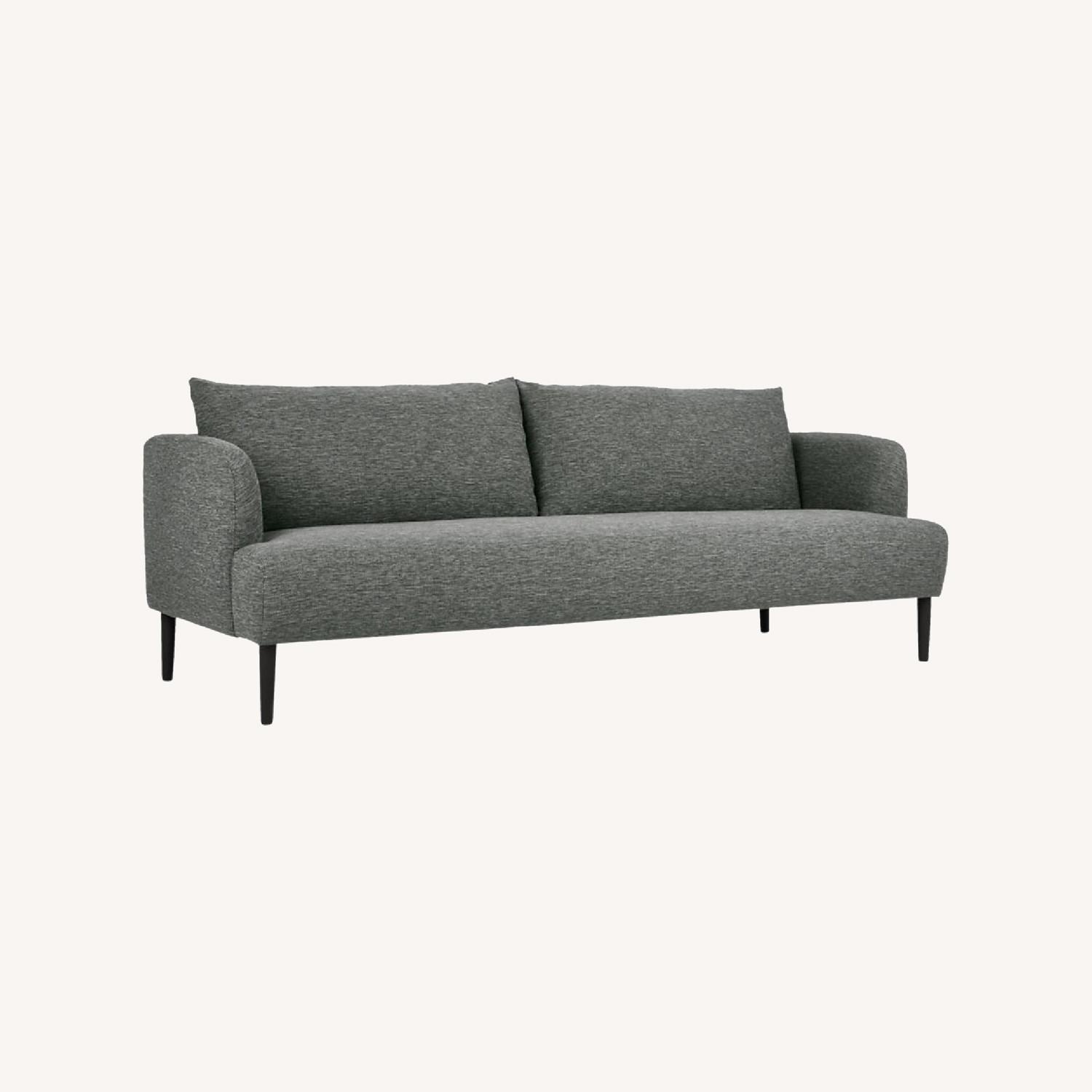 CB2 Ronan Dark Gray Fabric 2 Seater Sofa  - image-4