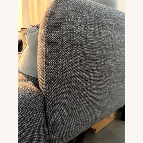 Used CB2 Ronan Dark Gray Fabric 2 Seater Sofa for sale on AptDeco