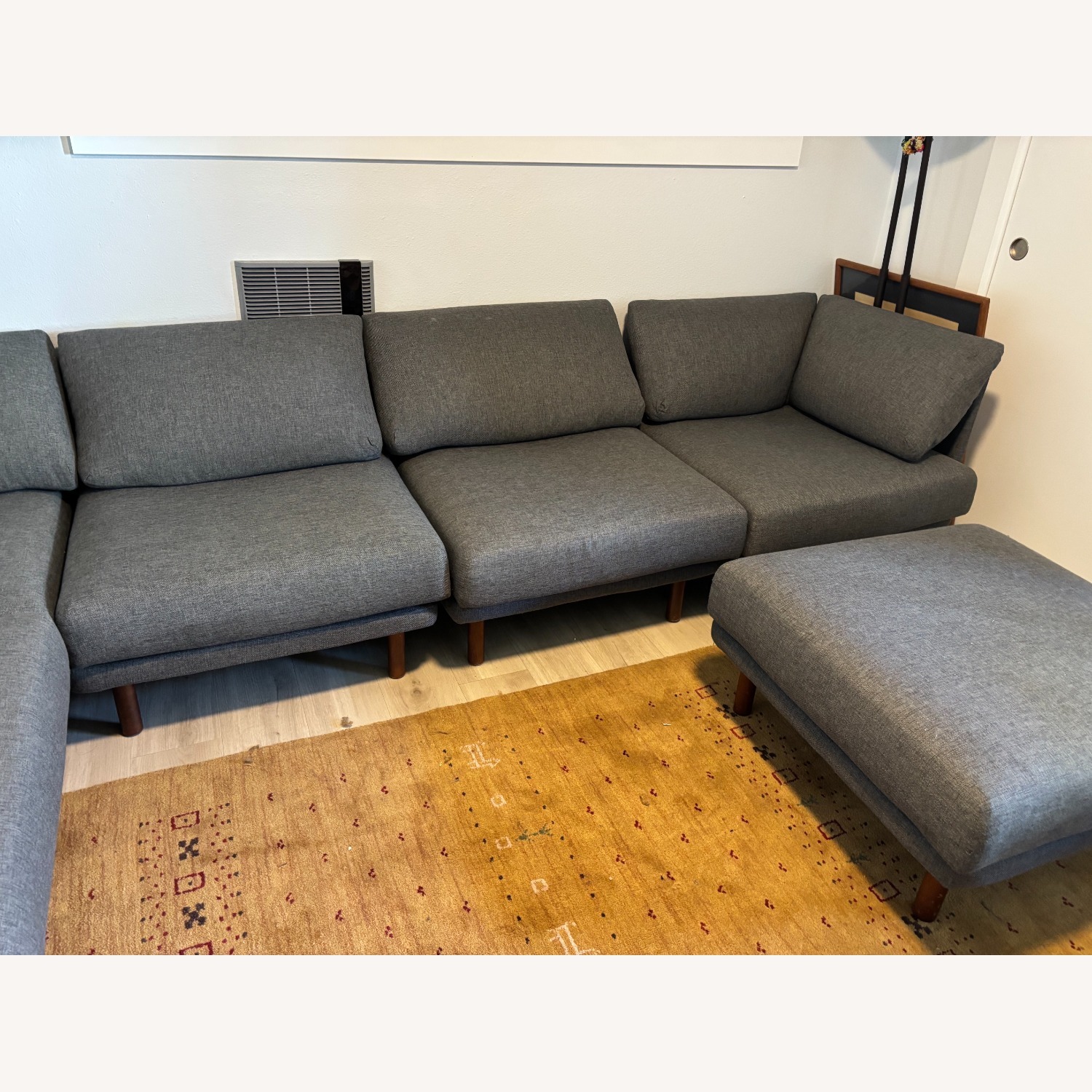 Burrow Range 6 Piece Sectional W Ottoman - image-4