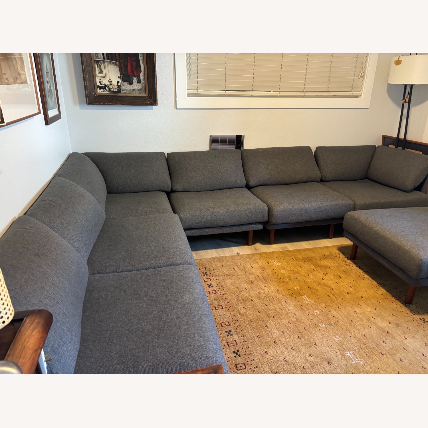 Burrow Range 6 Piece Sectional W Ottoman - image-3