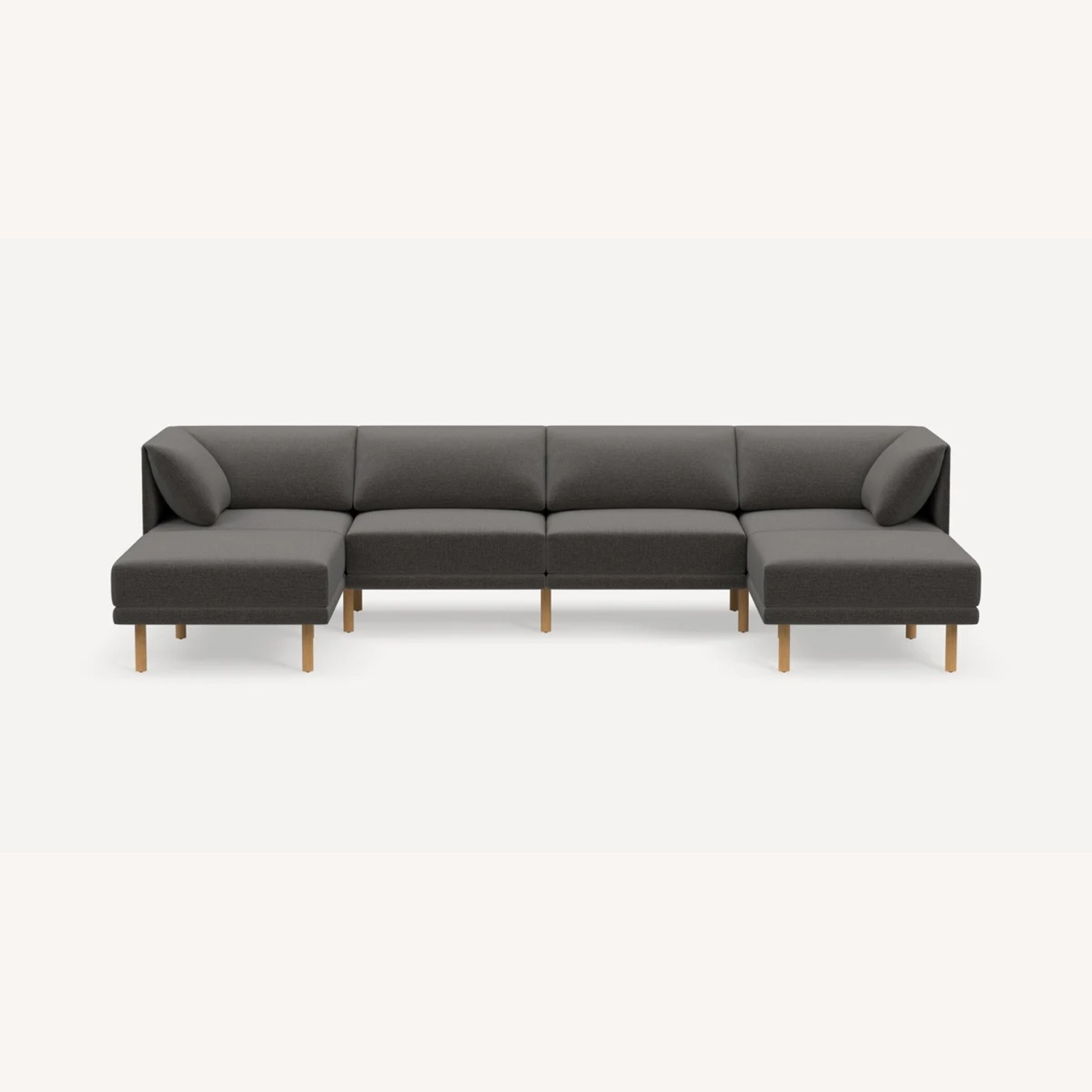 Burrow Range 6 Piece Sectional W Ottoman - image-5