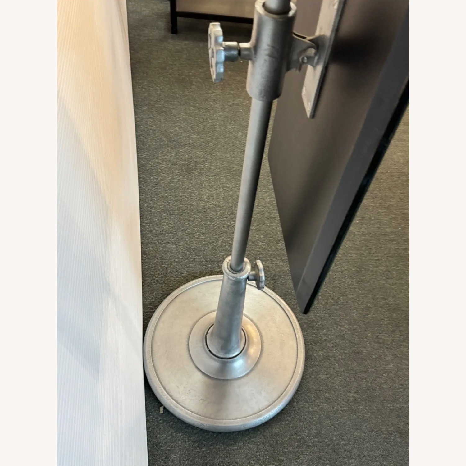 Restoration Hardware Light Gray Floor Mirror - image-10