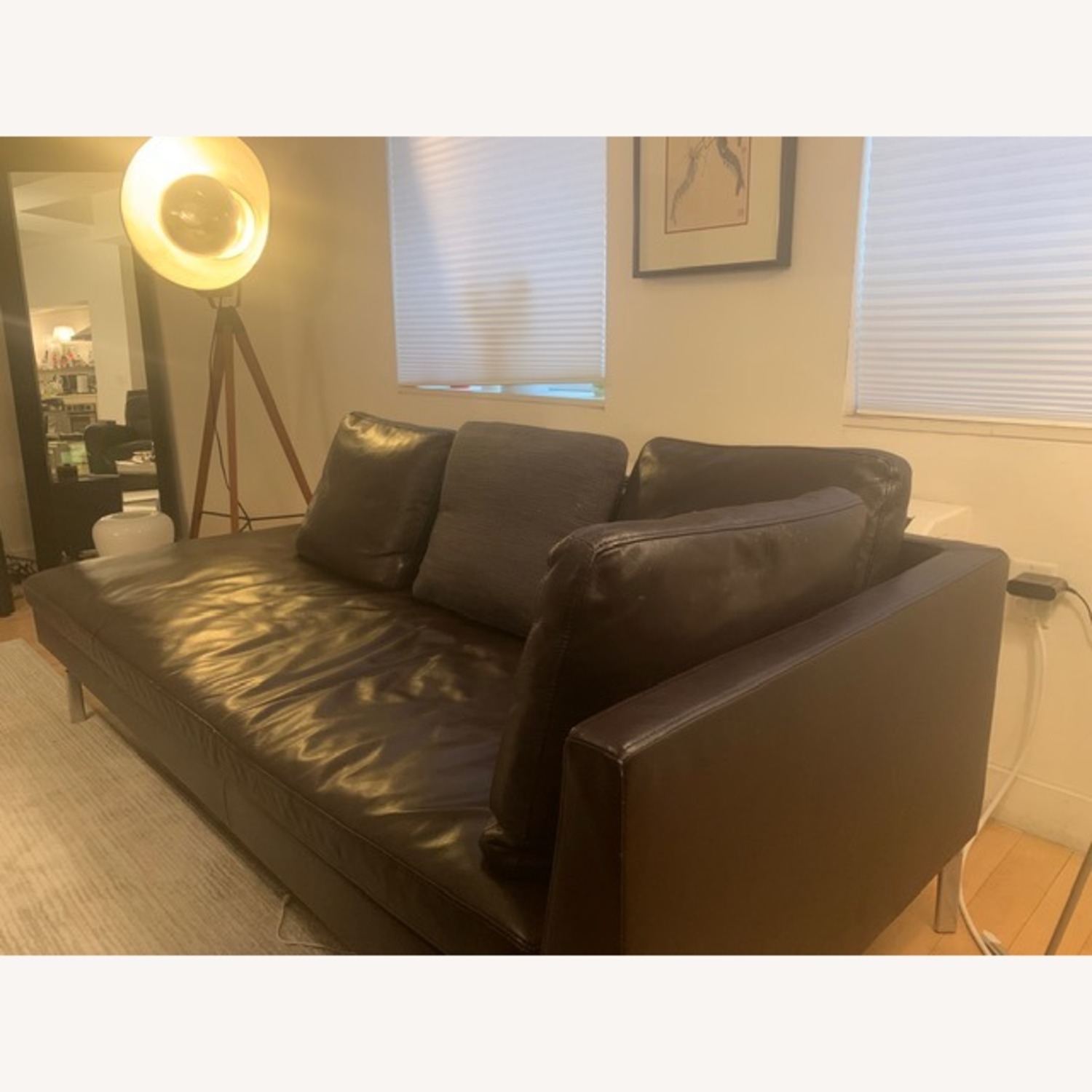 Ligne Roset Dark Brown 3+ Seater Sofa - image-2