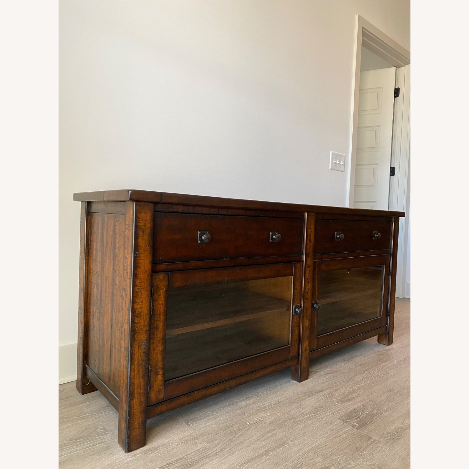 Pottery Barn Benchwright Grand Media Console (65") - image-2