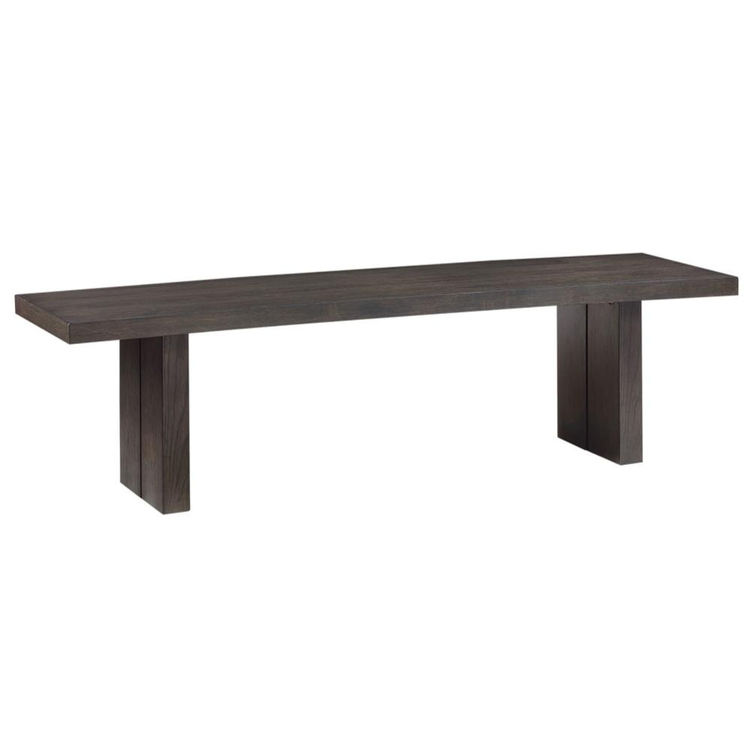 West Elm Hayden Dark Brown Wood Bench - image-5