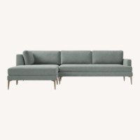 West Elm Andes 3-Piece Ottoman Sectional 