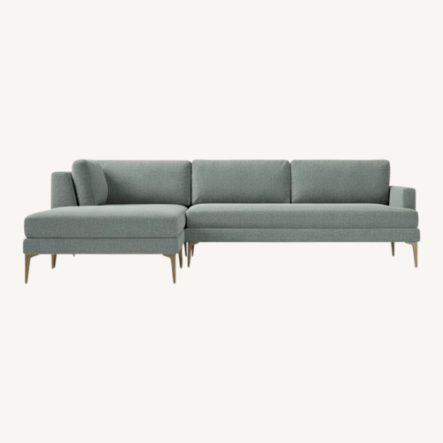 Used West Elm Andes 3-Piece Ottoman Sectional  for sale on AptDeco