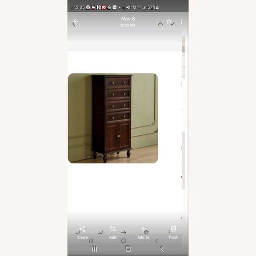 Used Dark Brown Chest for sale on AptDeco