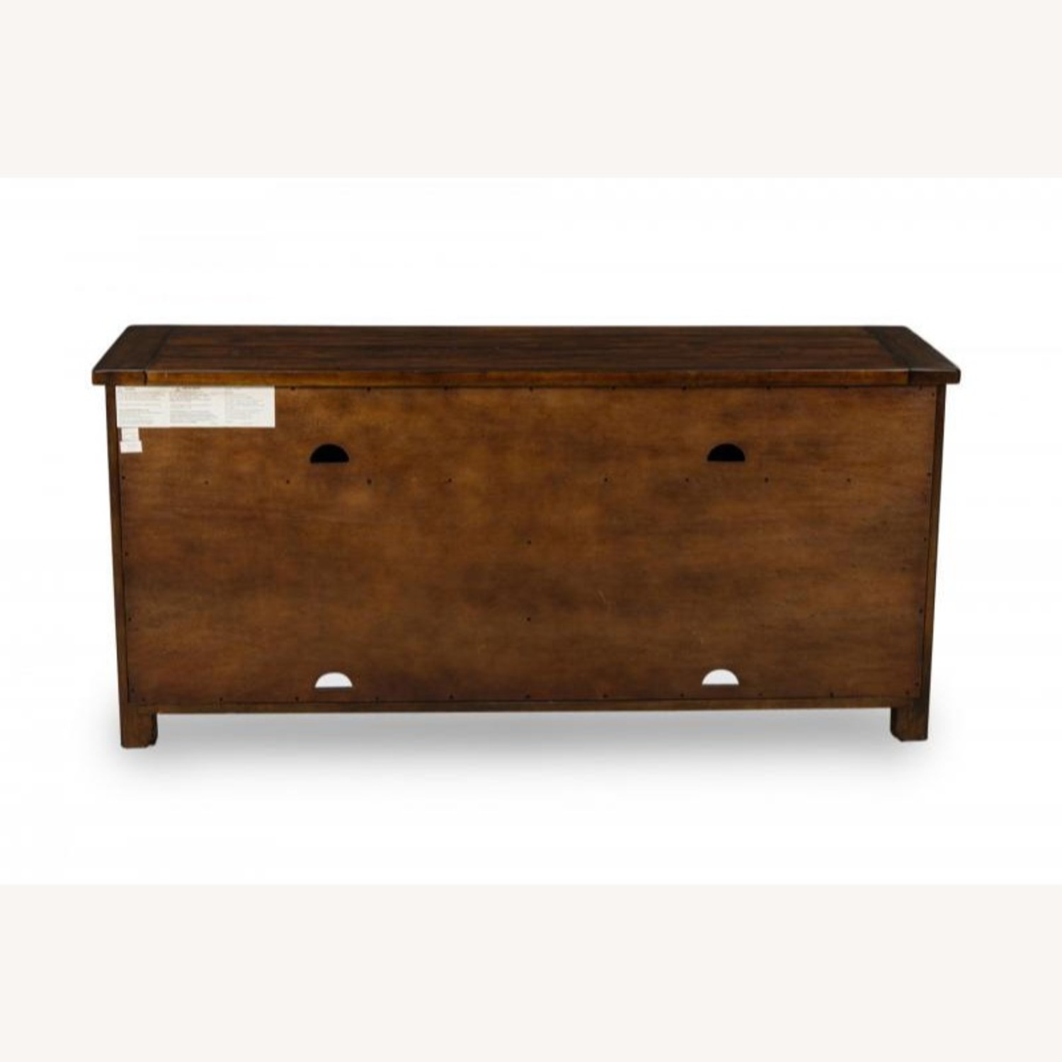 Pottery Barn Benchwright Dark Brown Wood Media Storage - image-5