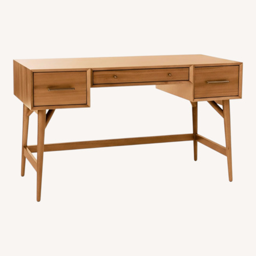 Used West Elm Midcentury Desk  Acorn for sale on AptDeco