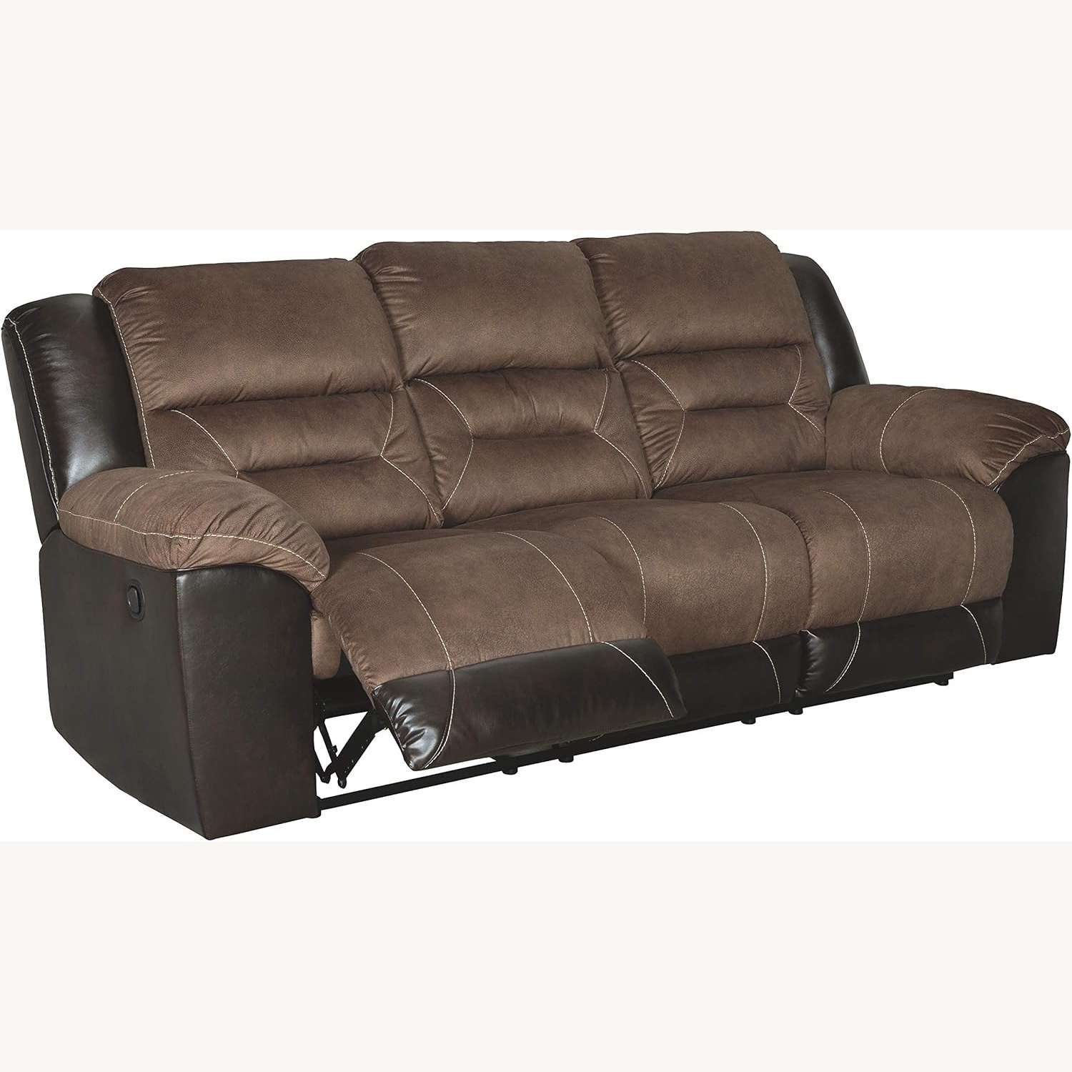 Ashley Furniture Dark Brown 3+ Seater Sofa - image-5