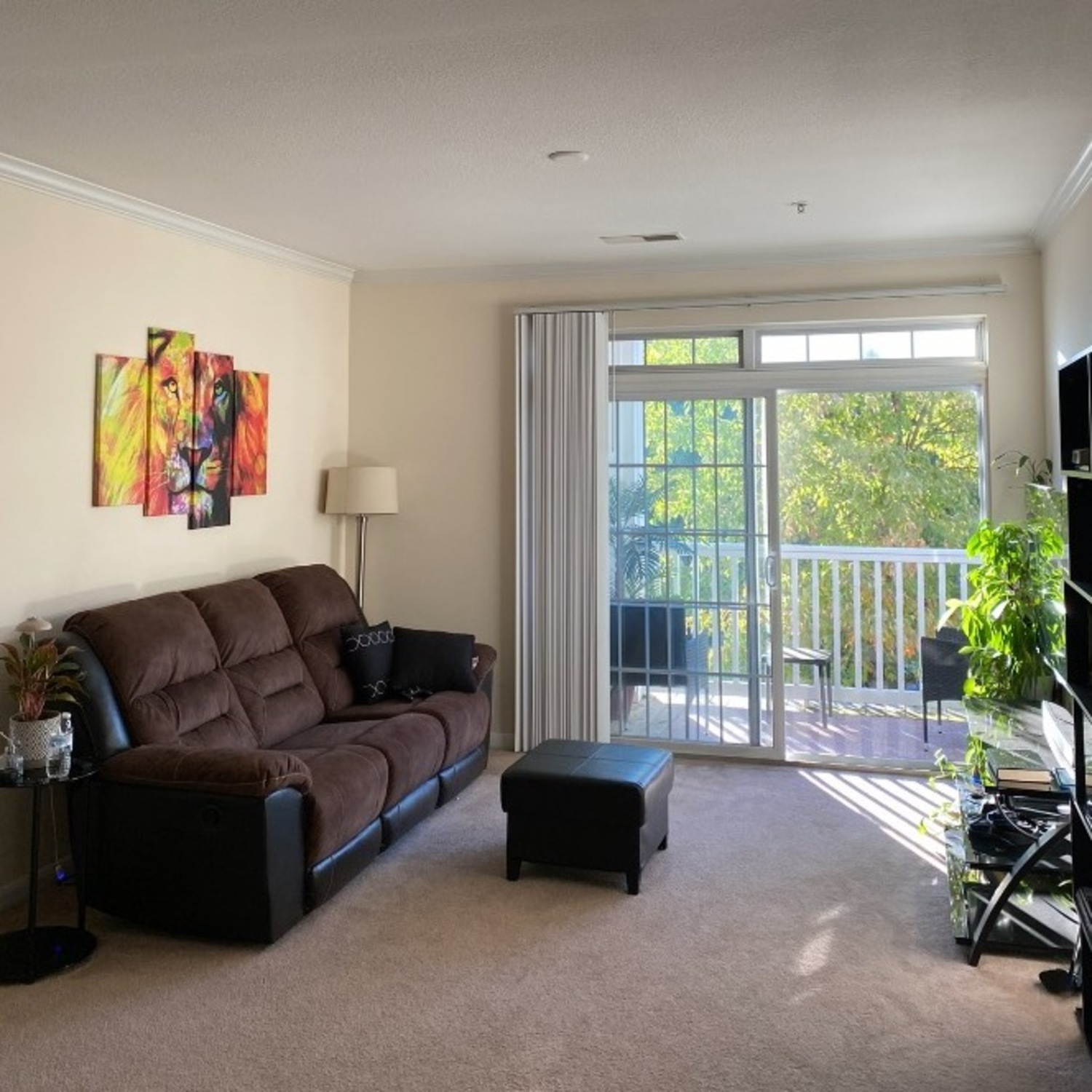 Ashley Furniture Dark Brown 3+ Seater Sofa - image-4